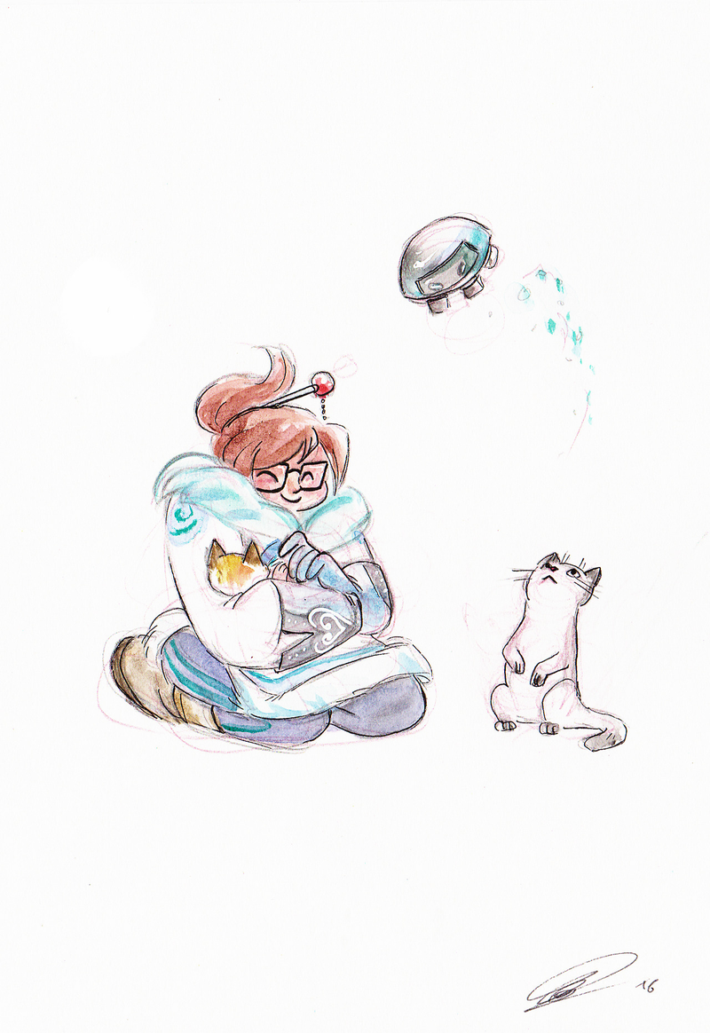 Illustration for article titled Overwatch, But Also With Cats
